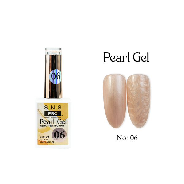 sns cosmetics SNS Pearl Gel Collection - 06 - Gel Polish 0.5oz