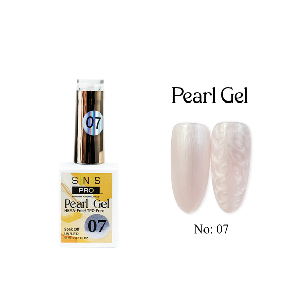 sns cosmetics SNS Pearl Gel Collection - 07 - Gel Polish 0.5oz
