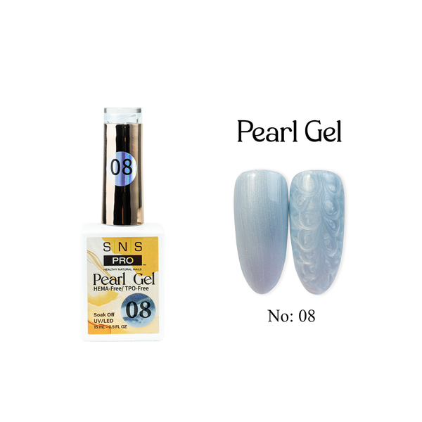 sns cosmetics SNS Pearl Gel Collection - 08 - Gel Polish 0.5oz