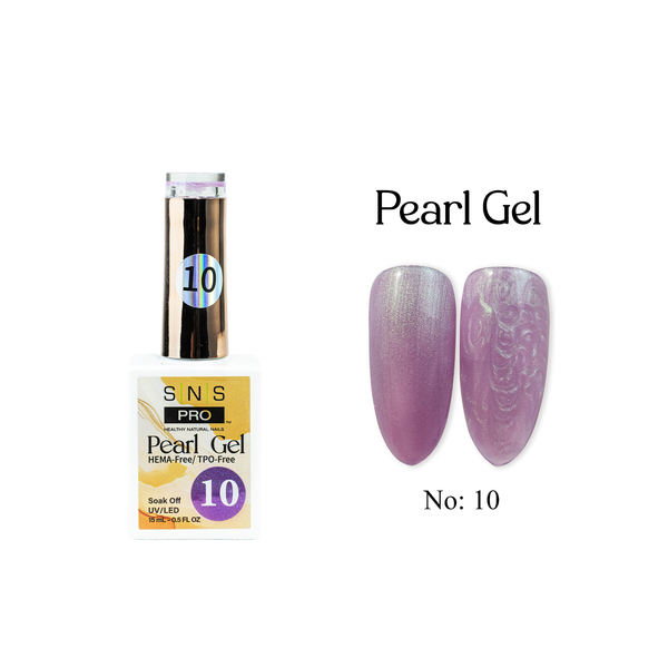 sns cosmetics SNS Pearl Gel Collection - 10 - Gel Polish 0.5oz