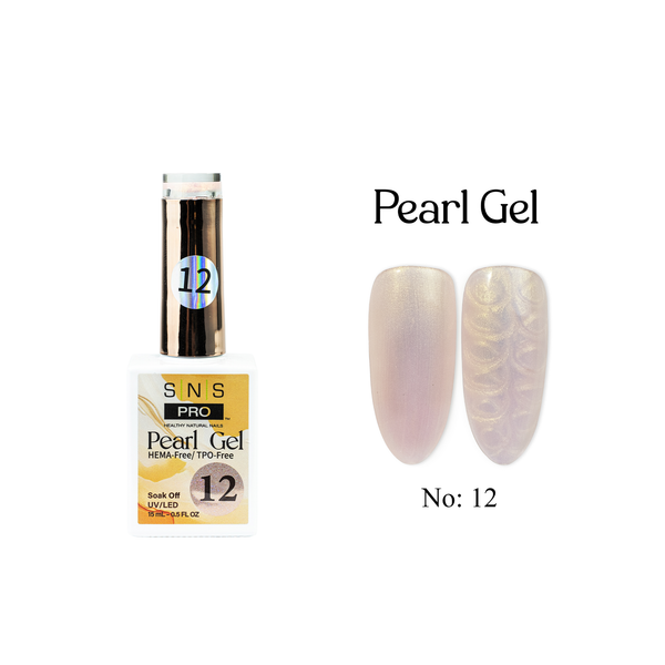 sns cosmetics SNS Pearl Gel Collection - 12 - Gel Polish 0.5oz