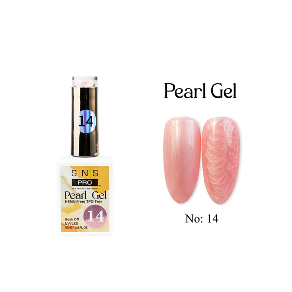 sns cosmetics SNS Pearl Gel Collection - 14 - Gel Polish 0.5oz