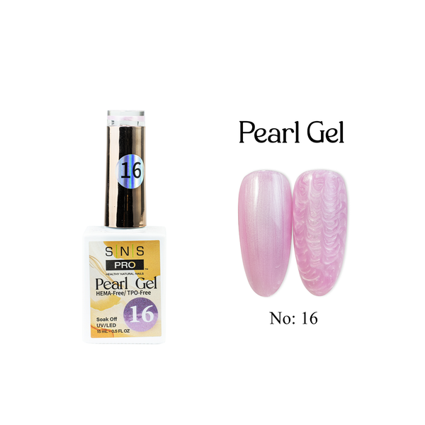 sns cosmetics SNS Pearl Gel Collection - 16 - Gel Polish 0.5oz