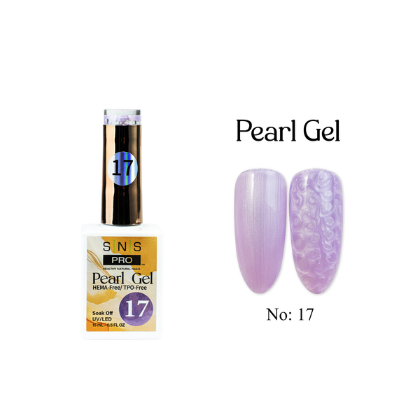 sns cosmetics SNS Pearl Gel Collection - 17 - Gel Polish 0.5oz