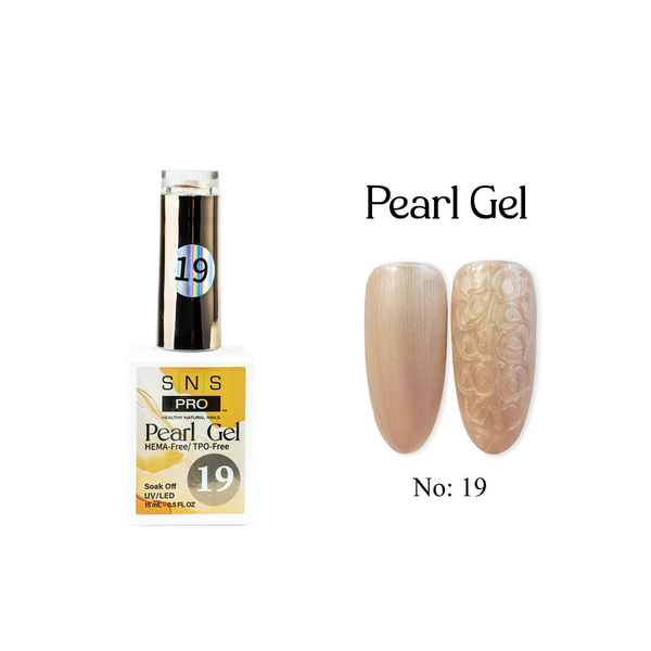 sns cosmetics SNS Pearl Gel Collection - 19 - Gel Polish 0.5oz