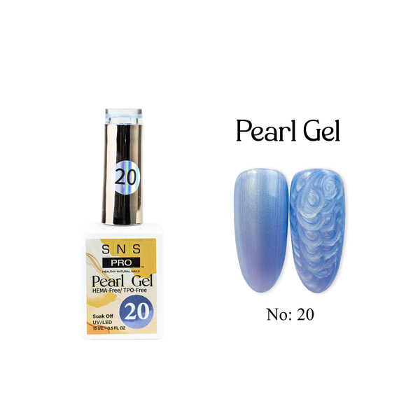 sns cosmetics SNS Pearl Gel Collection - 20 - Gel Polish 0.5oz