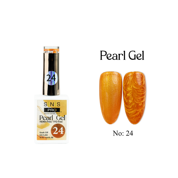sns cosmetics SNS Pearl Gel Collection - 24 - Gel Polish 0.5oz