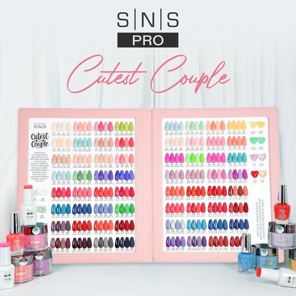 sns cosmetics SNS Pink Pro 4 in 1 Collection - 144 Dip Gel & Lacquer Matching Combos