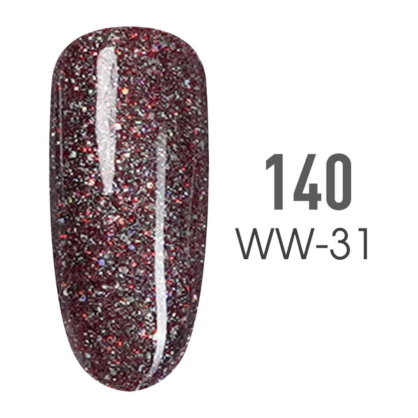 sns cosmetics SNS Pro Dipping Powder - 140 WW31 - ICE GARDEN - Burgundy Collection