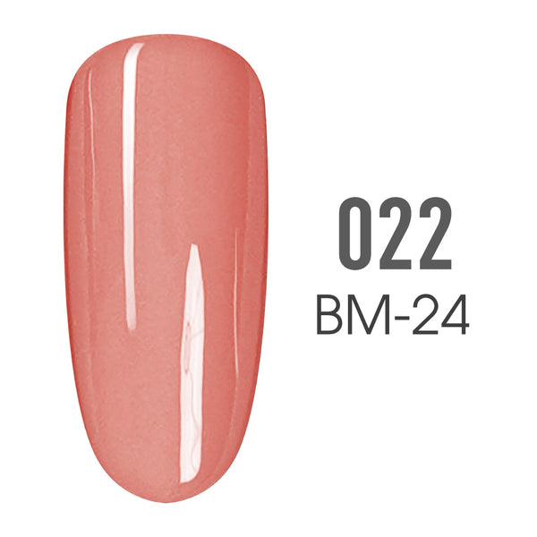 sns cosmetics SNS Pro Gel Nail Polish Duo - 022 BM-24 - RARE ORCHID - Burgundy Collection