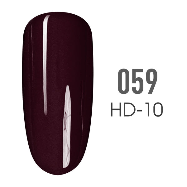 sns cosmetics SNS Pro Gel Nail Polish Duo - 059 HD-10 - ANNA’S CLOAK - Burgundy Collection
