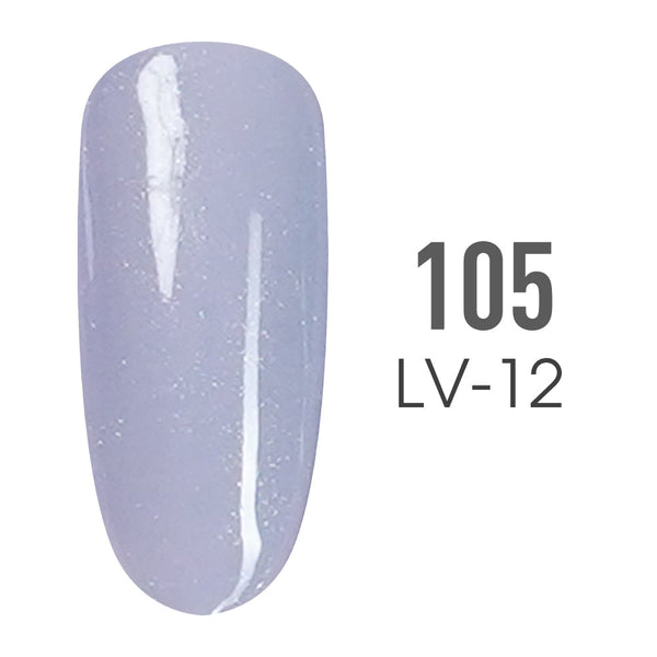 sns cosmetics SNS Pro Gel Nail Polish Duo - 105 LV12 - JE T’AIME - Burgundy Collection
