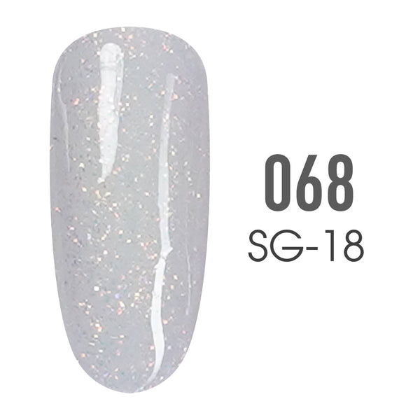 sns cosmetics SNS Pro Gel Nail Polish Duo - Beige Collection - 068 SG-18- ETERNAL CITY