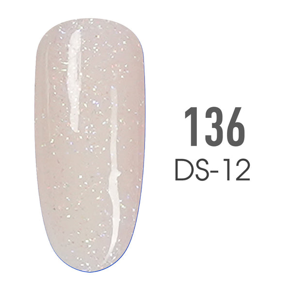 sns cosmetics SNS Pro Gel Nail Polish Duo - Beige Collection - 136 DS-12- TBD
