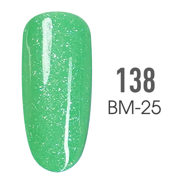 sns cosmetics SNS Pro Gel Nail Polish Duo - Beige Collection - 138 BM-25- JADE VINE