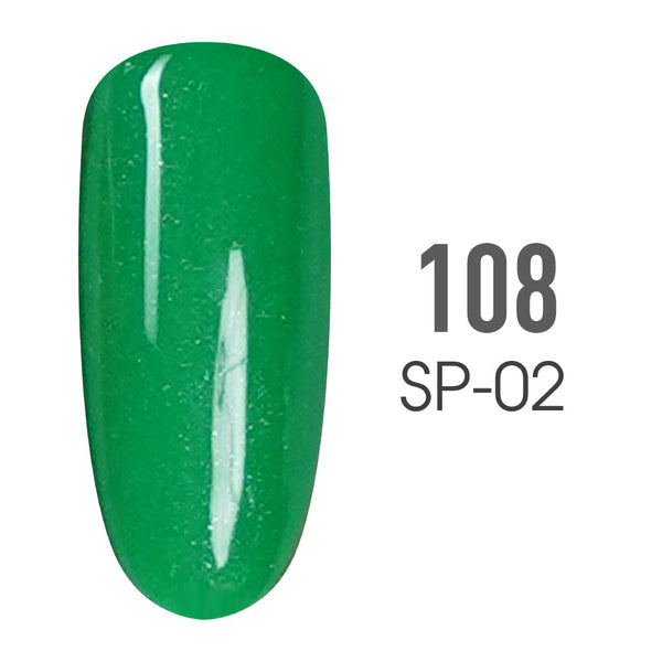 sns cosmetics SNS Pro Gel Nail Polish Duo - Tiffany Blue Collection - 108 SP-02 MILES DAVIS GREEN