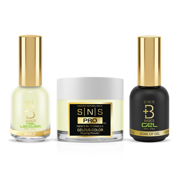 sns cosmetics SNS Pro - Yellow Green Book Collection - 5in1 - #018