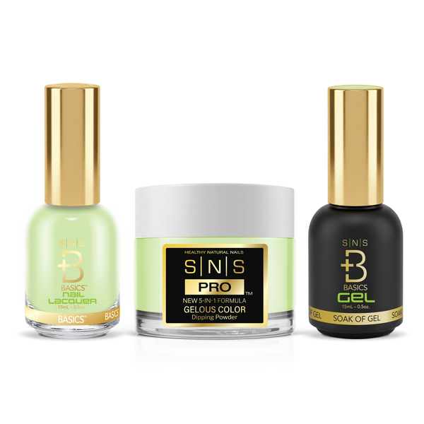 sns cosmetics SNS Pro - Yellow Green Book Collection - 5in1 - #024