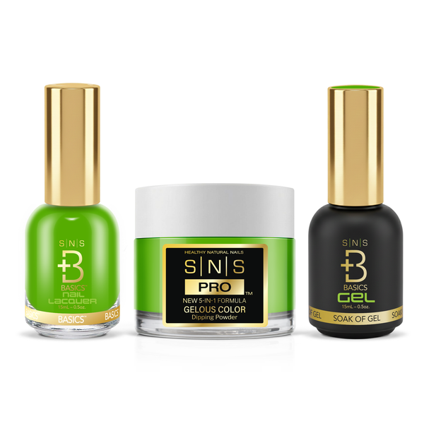 sns cosmetics SNS Pro - Yellow Green Book Collection - 5in1 - #054