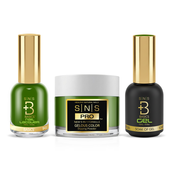 sns cosmetics SNS Pro - Yellow Green Book Collection - 5in1 - #077