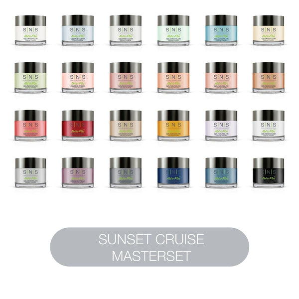 sns cosmetics SNS Sunset Cruise Collection - 24 Colors: SUN01 - SUN24