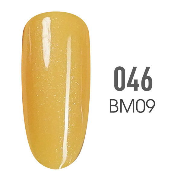 sns cosmetics SNS Tiffany Blue Collection - 046 BM-09 DAZZLING YELLOW TULIP