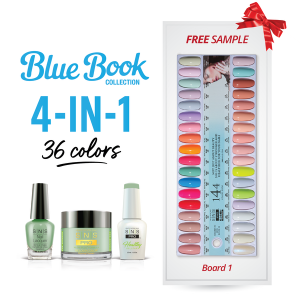 sns cosmetics SNS Tiffany Blue Collection - Board 1 (001 - 036)