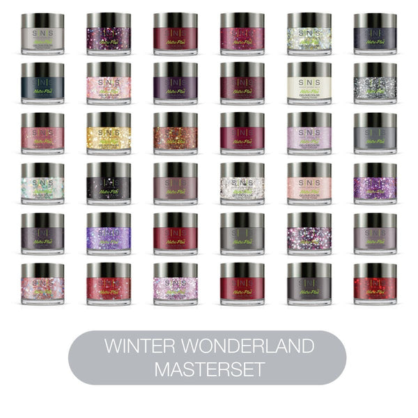 sns cosmetics SNS Winter Wonderland Collection - 36 Colors: WW01 - WW36