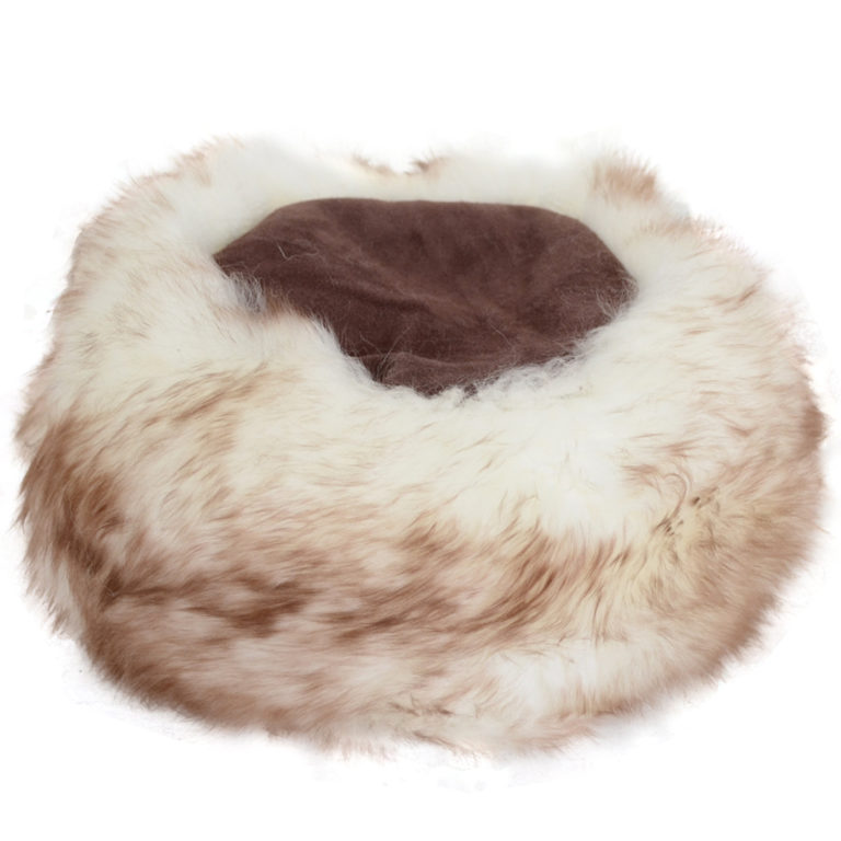snugrugs Brigit – Ladies Full Sheepskin Cossack Style Hat – Brown