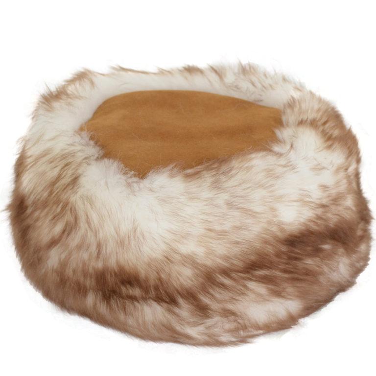 snugrugs Brigit – Ladies Full Sheepskin Cossack Style Hat – Tan