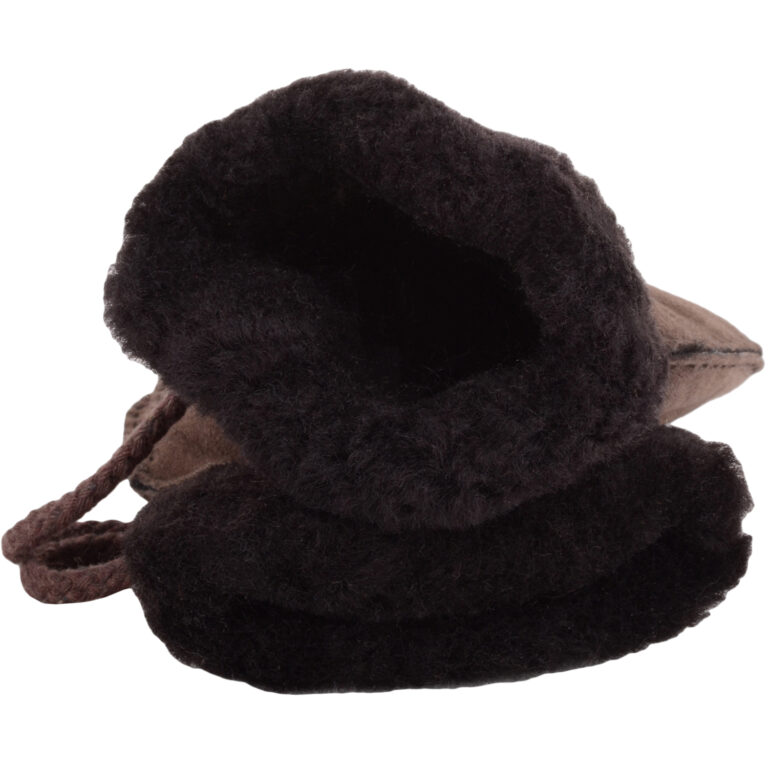 Snugrugs Children’s Juniors Baby Sheepskin Mittens With Cord And Thumb