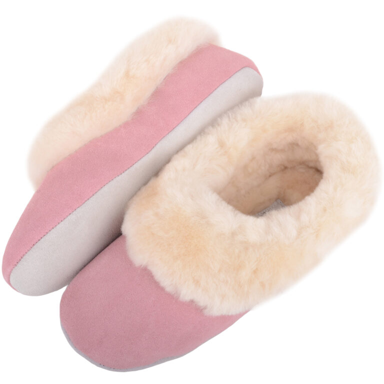 Snugrugs Ladies Sheepskin Ballerina Slipper – Eleanor