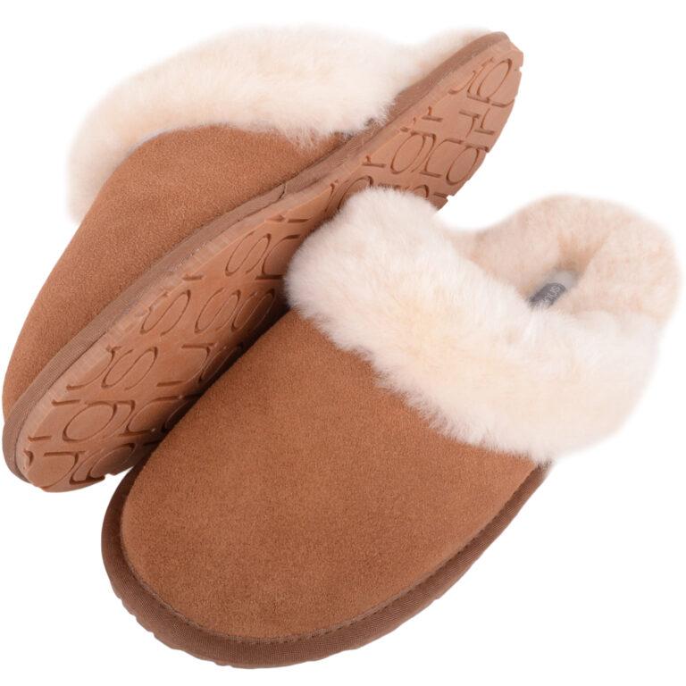 Snugrugs Ladies Slipper Slider – Sheepskin Collar – Elsie