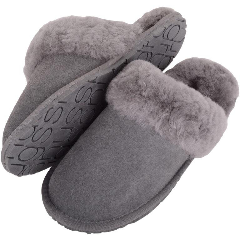 Snugrugs Ladies Slipper Slider – Sheepskin Collar – Elsie
