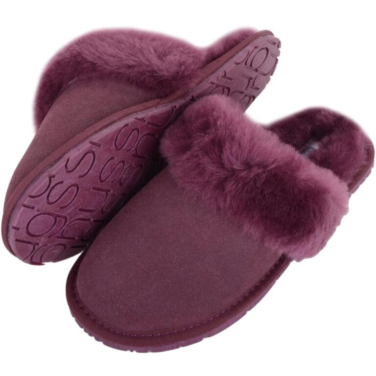 Snugrugs Ladies Slipper Slider – Sheepskin Collar – Elsie