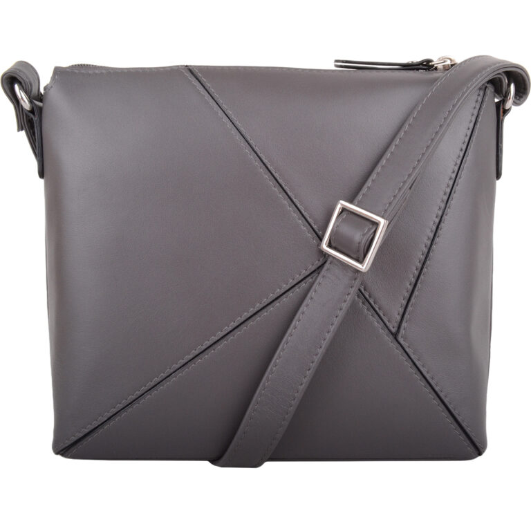 snugrugs Ladies Womens Crossbody Shoulder Leather Triangle Panel Handbag