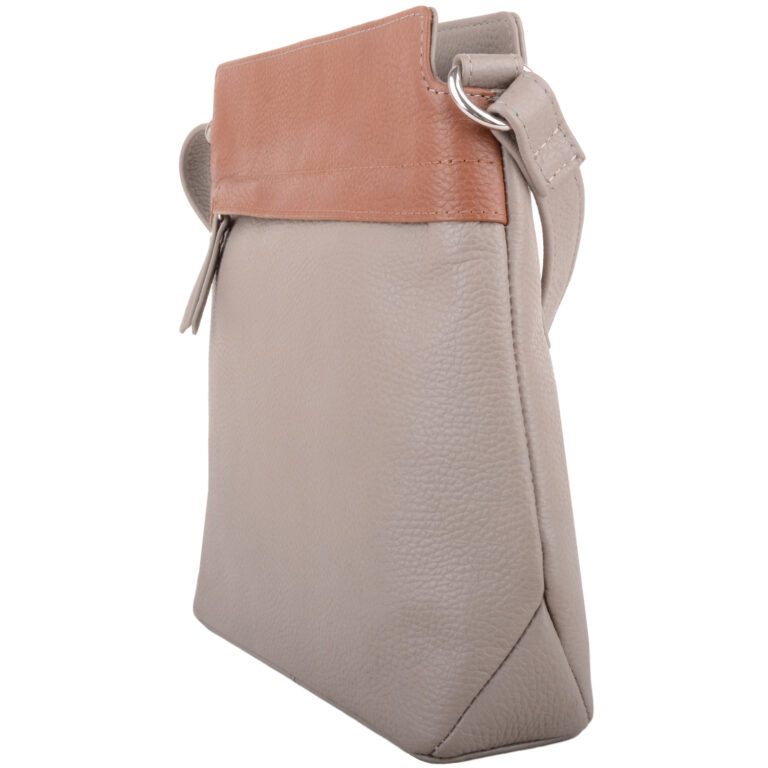 Snugrugs Ladies Womens Crossbody Shoulder Leather Two Toned Handbag