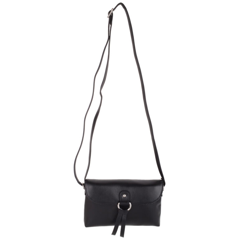 Snugrugs Ladies Womens Premium Soft Genuine Leather Cross Body Shoulder Bag With Tassel Detail