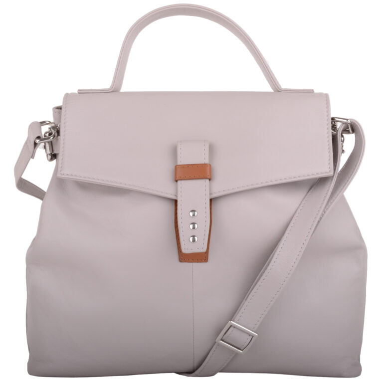 Snugrugs Ladies Womens Premium Soft Genuine Leather Top Handle Cross Body Shoulder Handbag