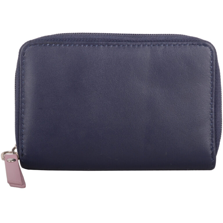 Snugrugs Leather Bi-Fold RFID Zip Around Purse – Athena