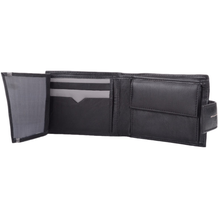 Snugrugs Leather Bi-Fold Wallet Multiple Features – Andrew