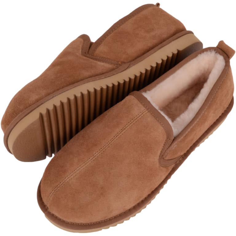 Snugrugs Men’s Sheepskin Slippers – Closed Back – Joshua