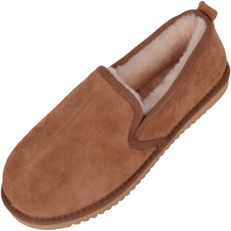 snugrugs Men’s Sheepskin Slippers – Closed Back – Joshua