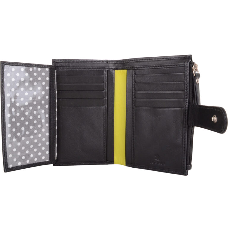 Snugrugs Multi-Colour Leather RFID Bi-Fold Purse – Libby