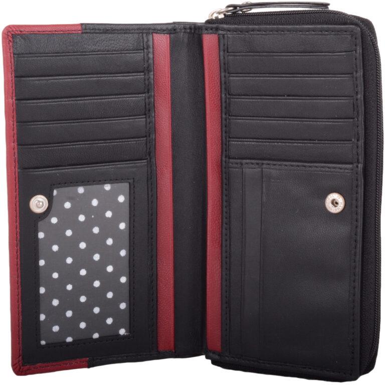 Snugrugs RFID Soft Genuine Leather Laser Cut Purse – Rachel