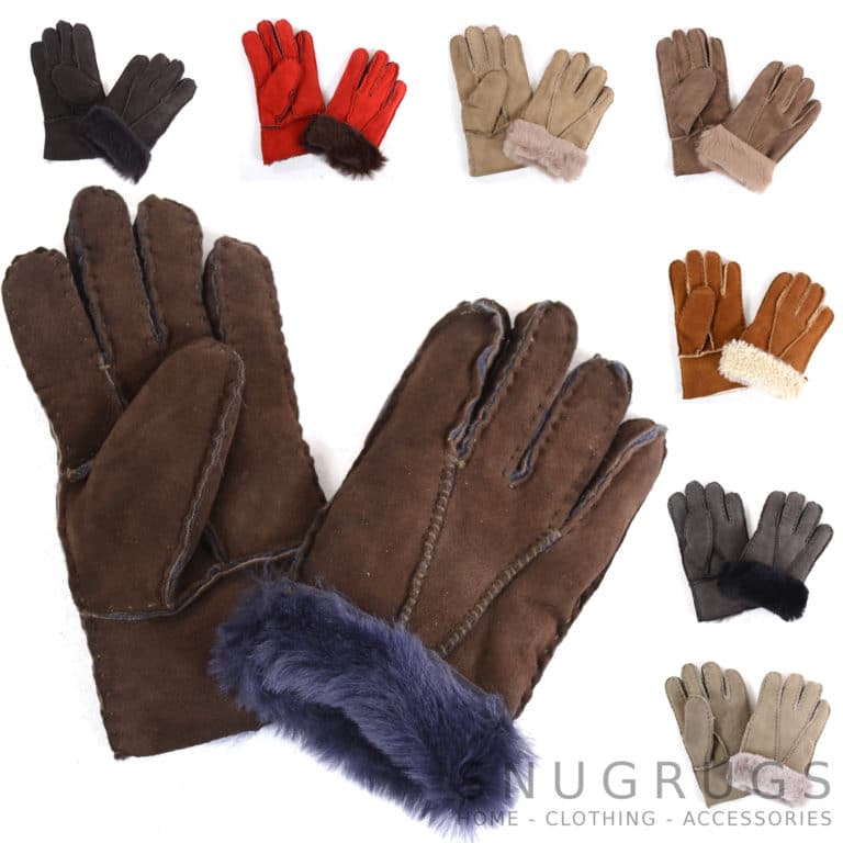 snugrugs Childrens Sheepskin Gloves