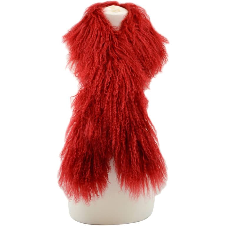snugrugs Extra Long Mongolian Sheepskin Scarf