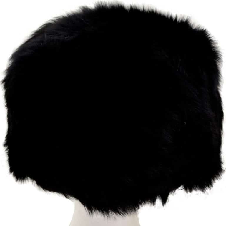 Snugrugs Fern – Ladies Full Sheepskin Hat – Black