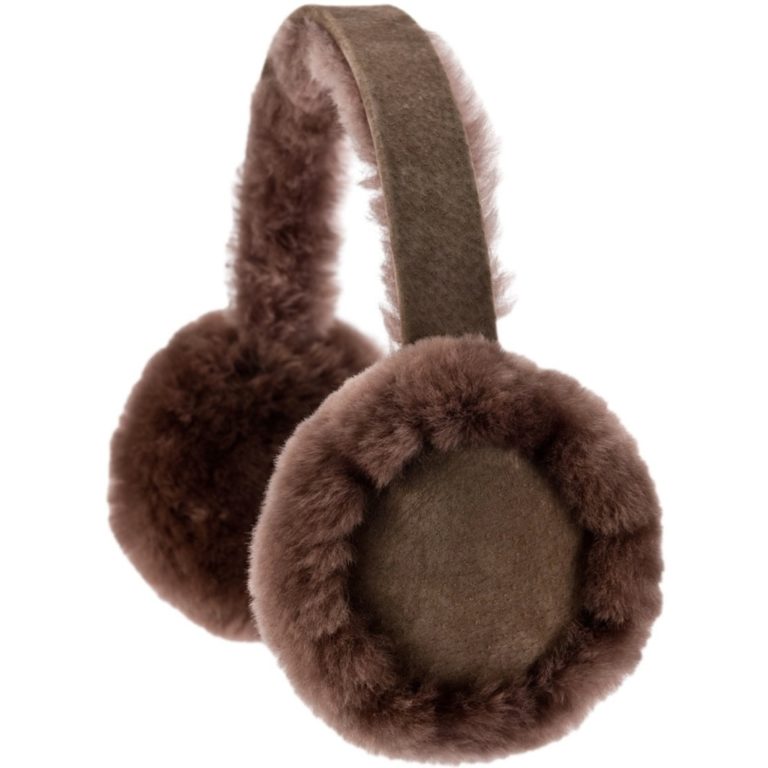 snugrugs Full Sheepskin Earmuffs – Mink