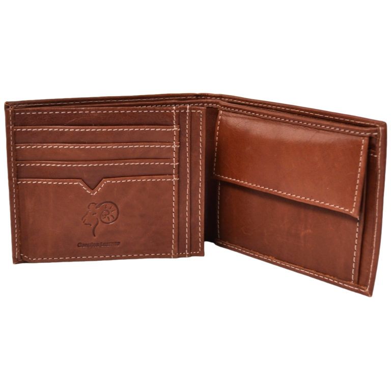 Snugrugs Genuine Leather Open Flap Wallet – Mark